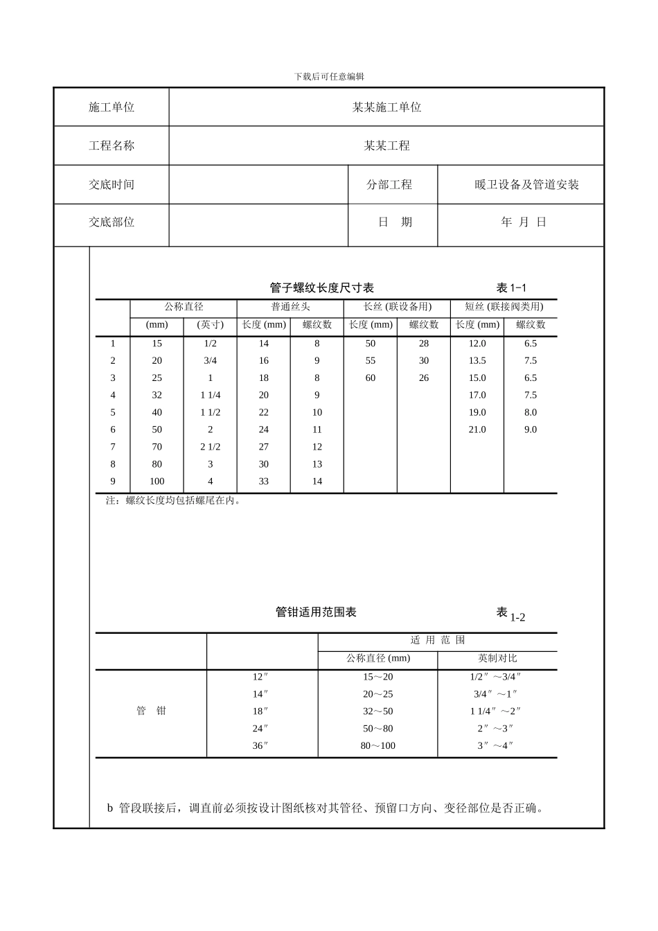 水电安装工程安全技术交底_第3页