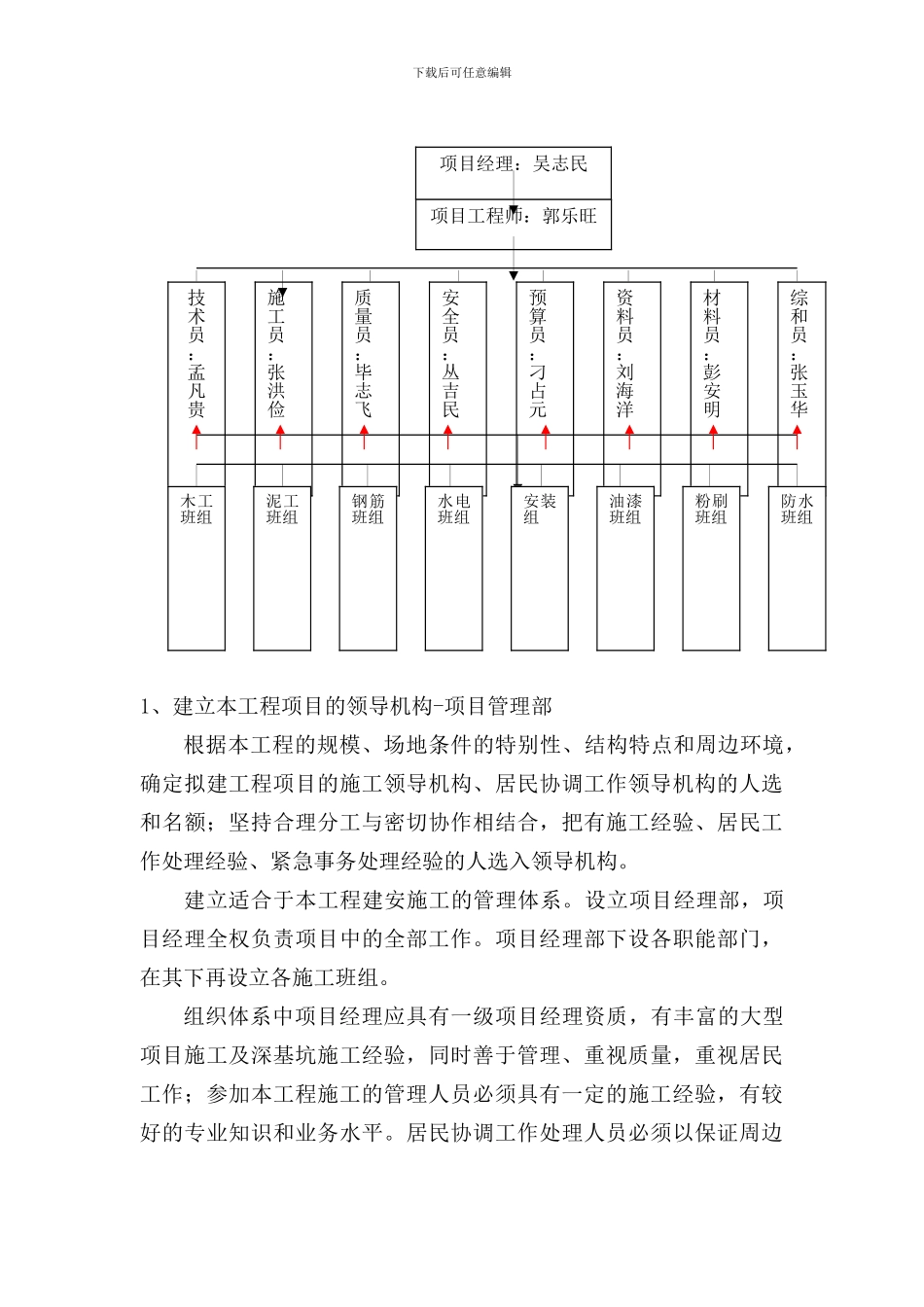 永泰人防工程施工方案_第3页