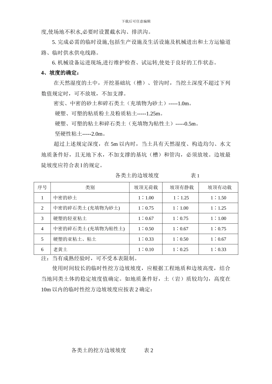 污水处理厂深基坑开挖专项施工方案_第3页