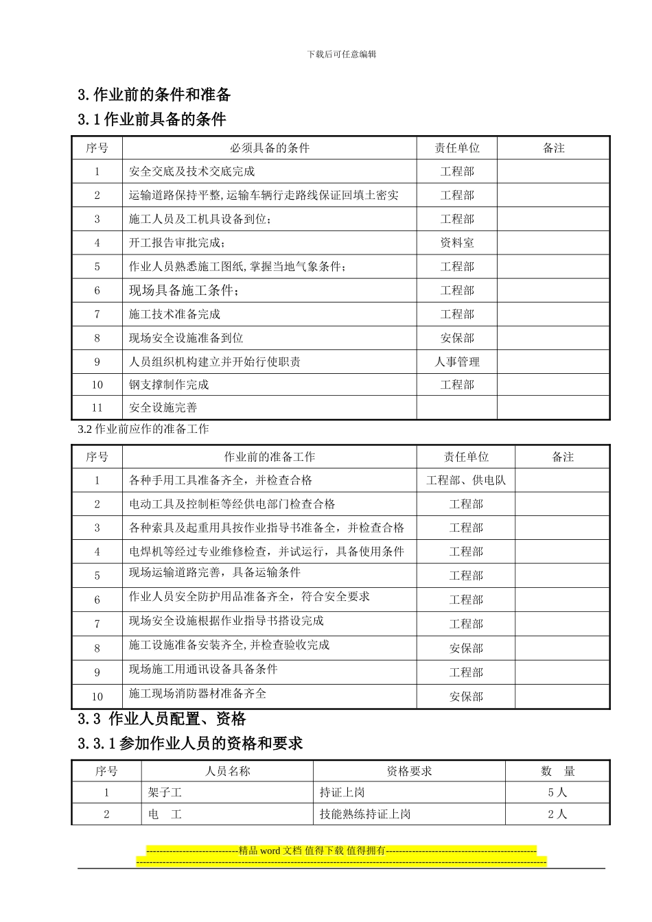 汽机间外侧柱剪刀撑安装施工作业指导书_第2页