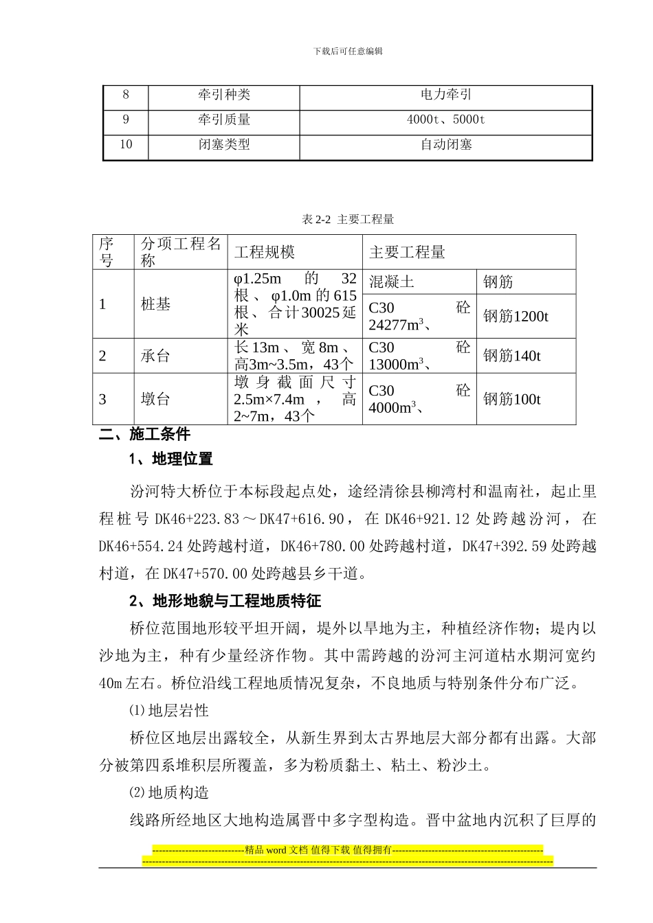 汾河特大桥实施性施工组织设计_第3页