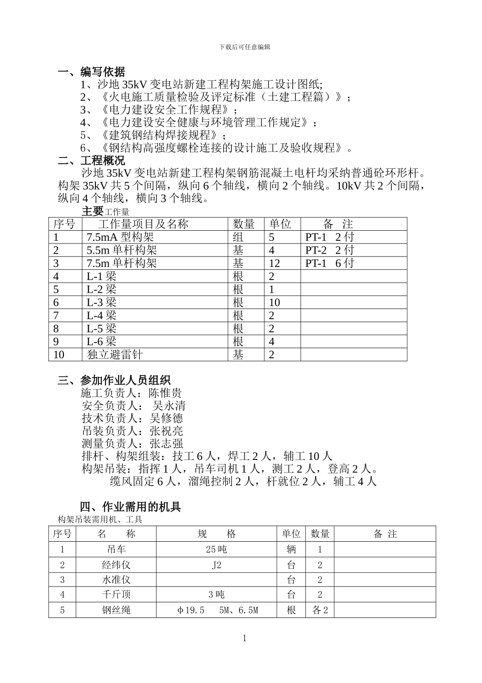 沙地构架吊装施工方案_第3页