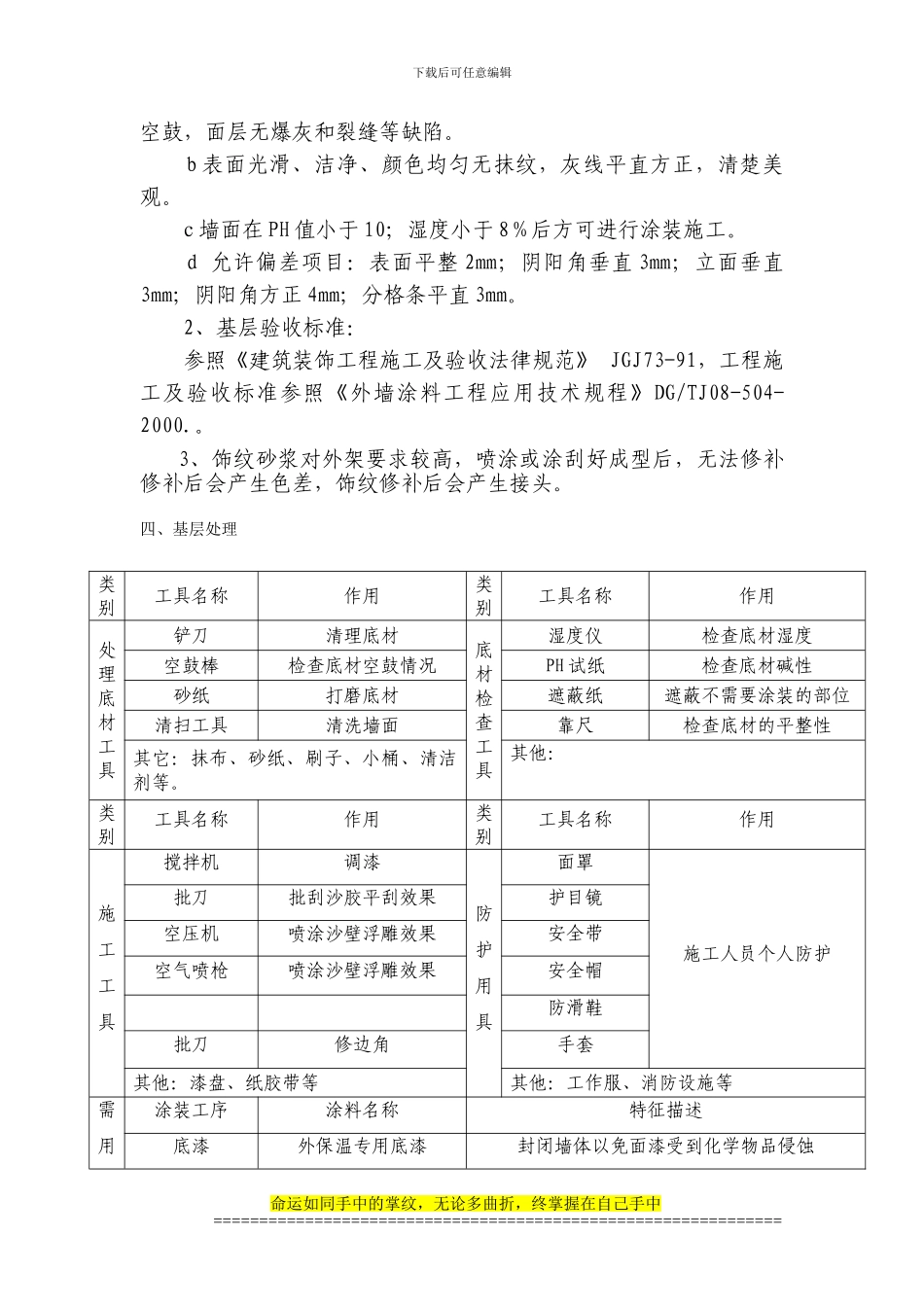 沙胶漆施工组织方案_第3页