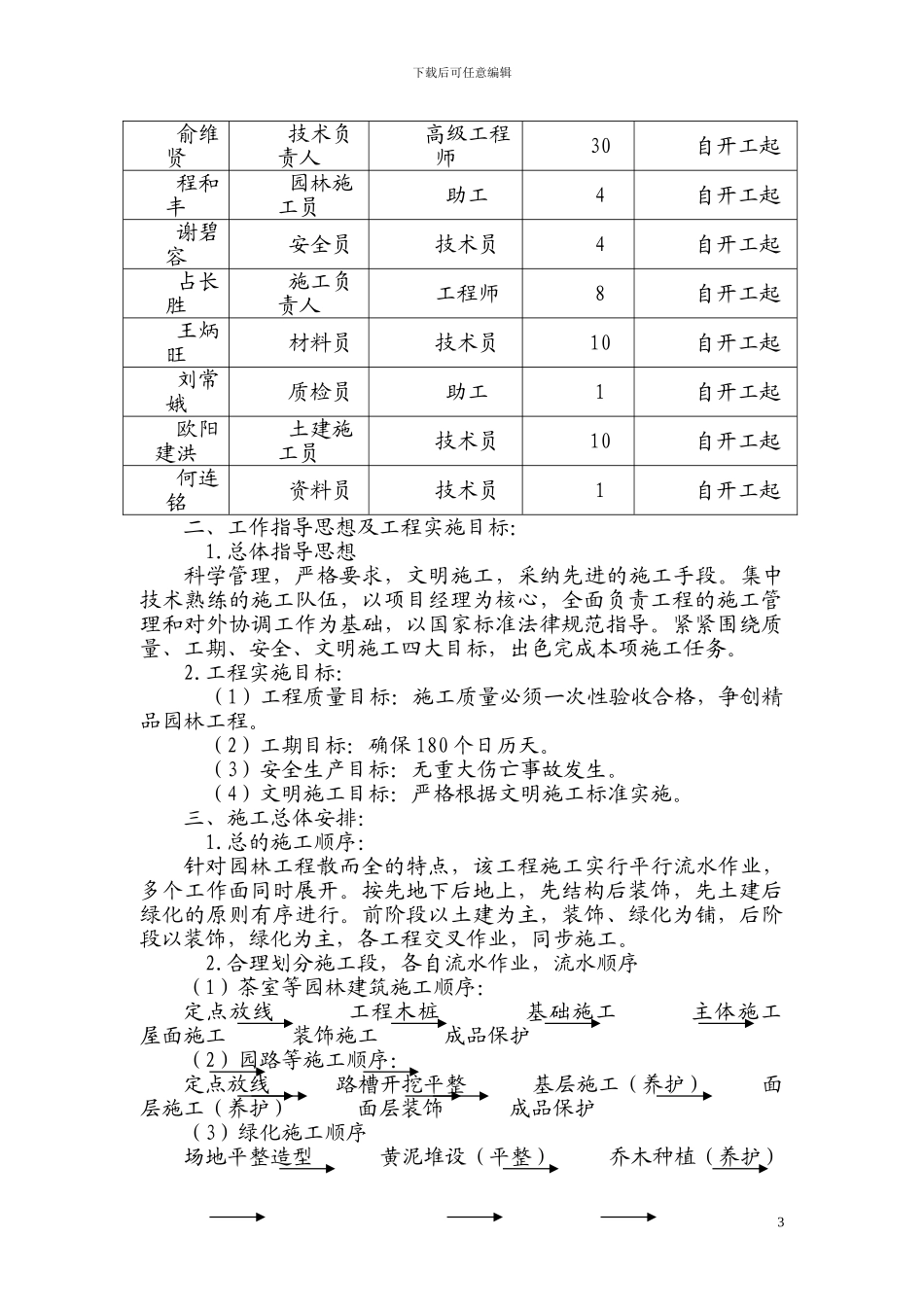 河泥荡公园施工组织设计方案_第3页