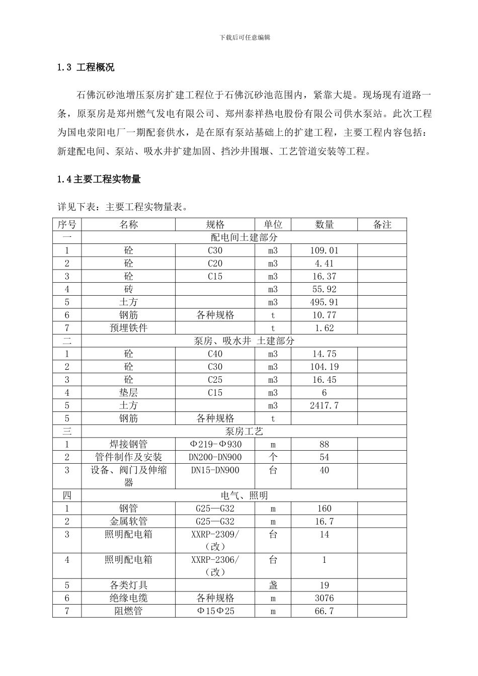 泵房改造施工组织设计_第3页