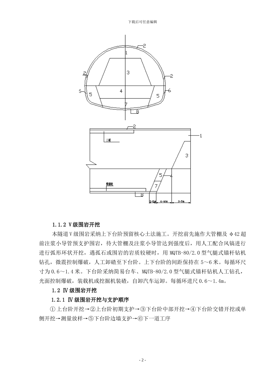 洞身开挖施工方案_第2页