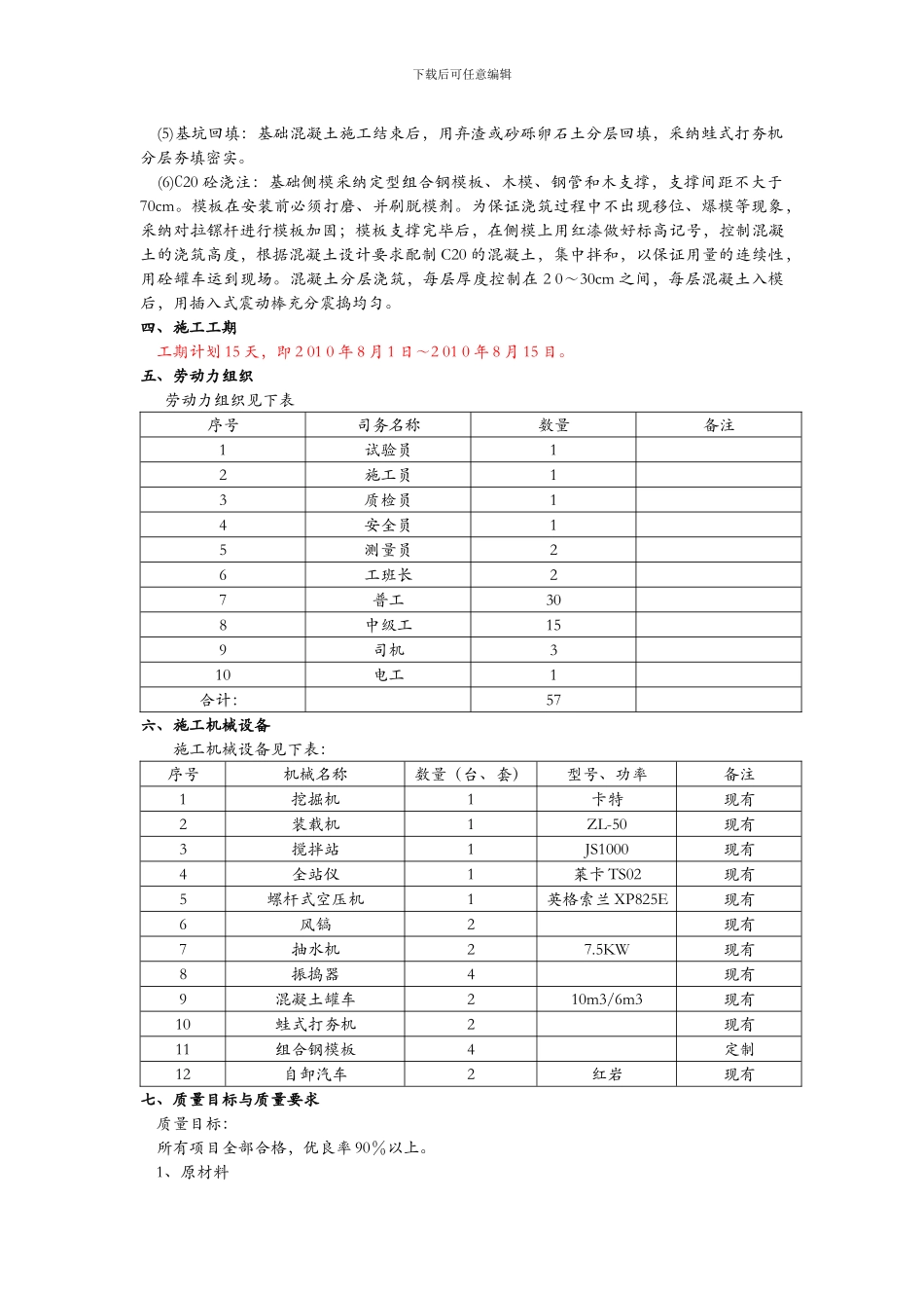洞门挡墙施工方案_第3页