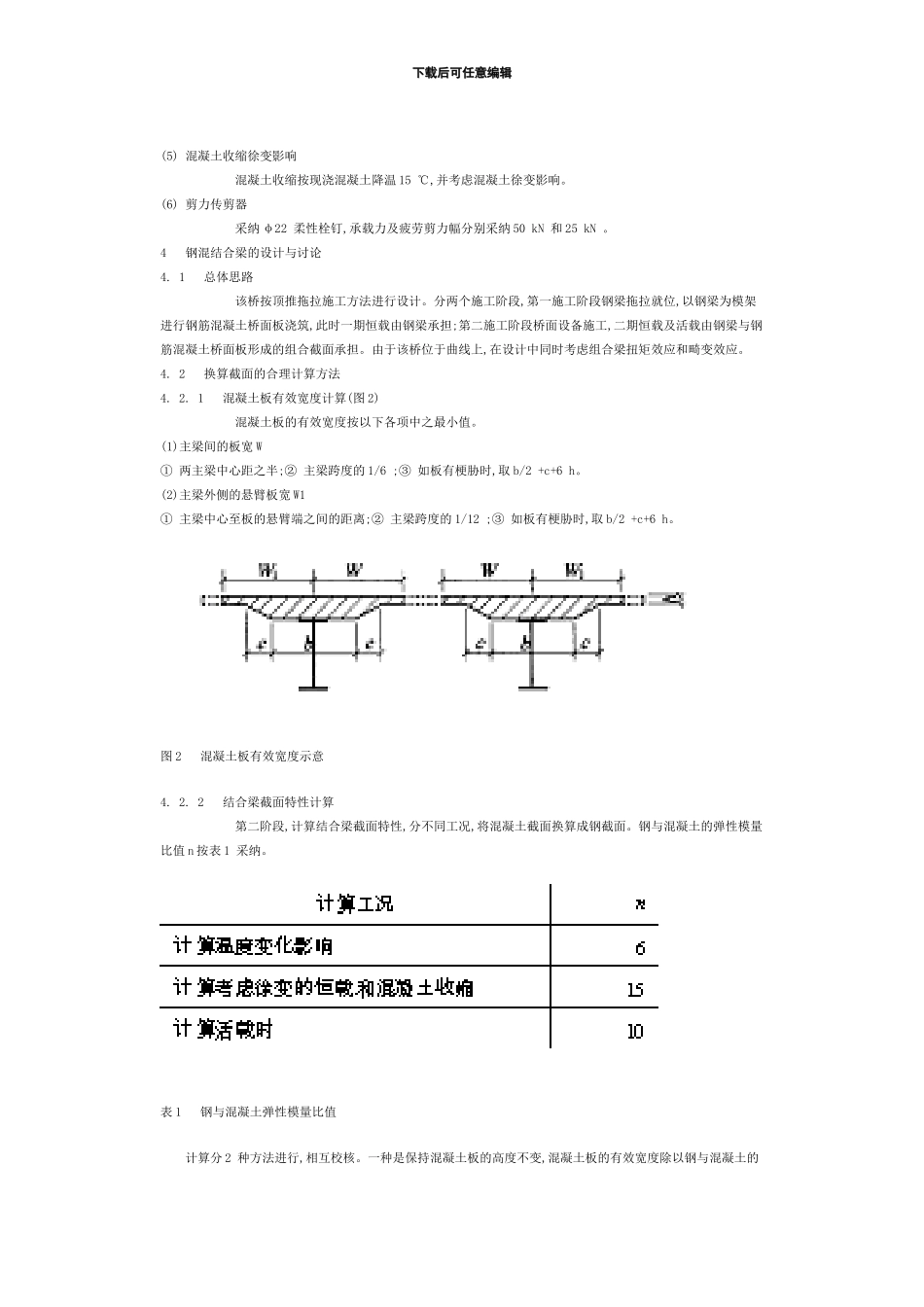 津滨轻轨1-50m简支钢混结合梁设计_第3页