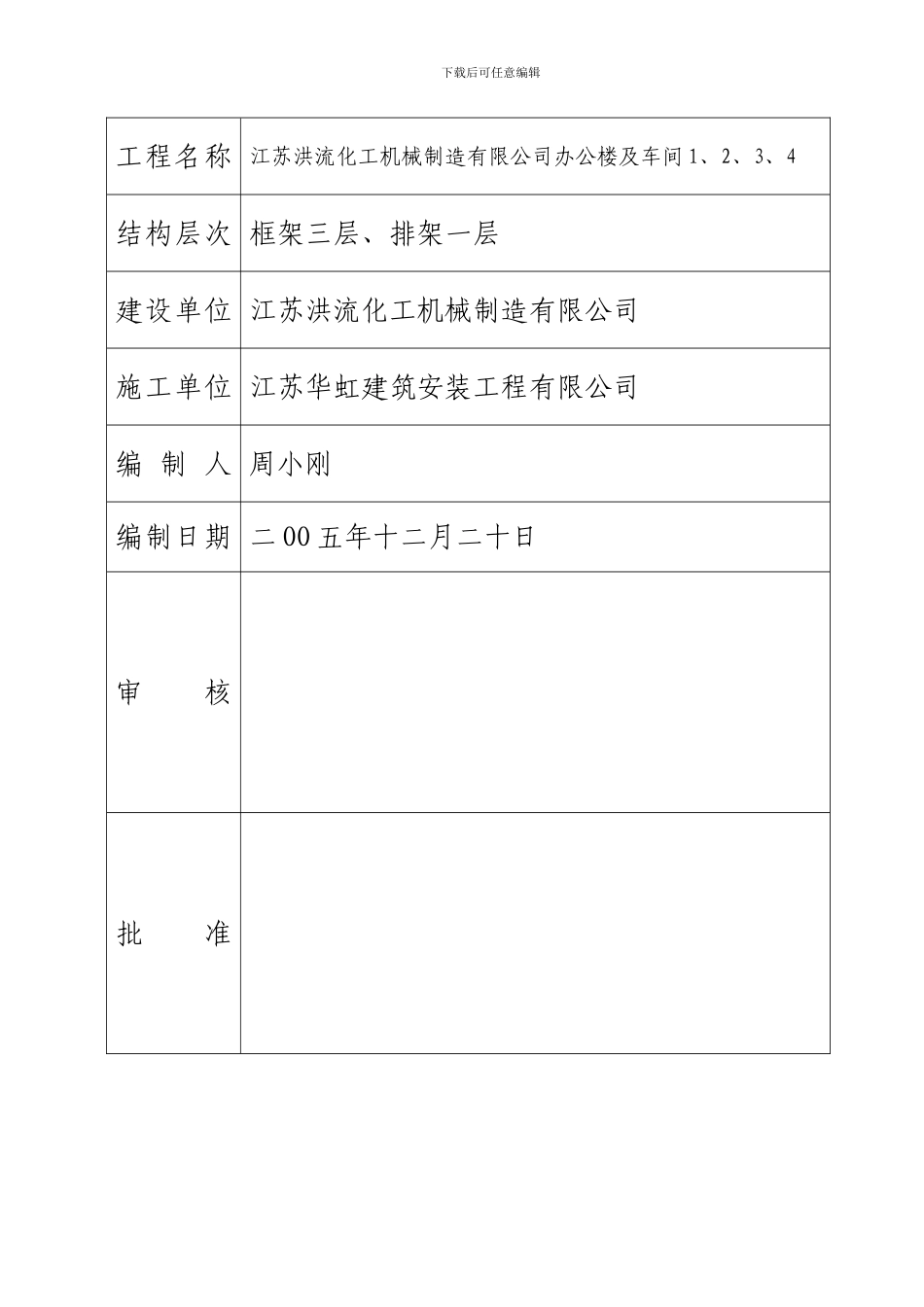 洪流化机施工组织设计_第2页