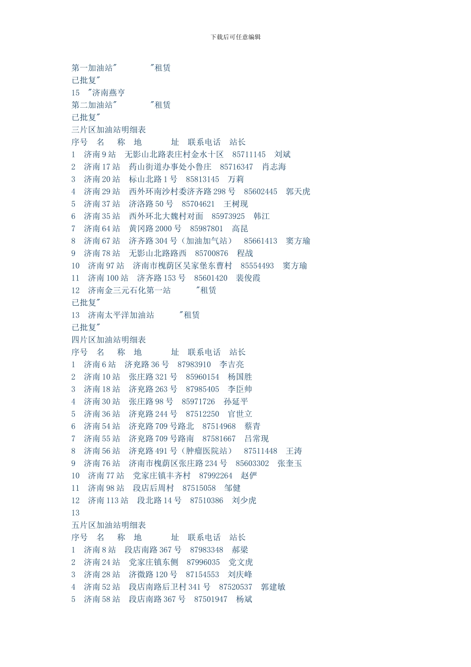 济南加油站明细表_第2页