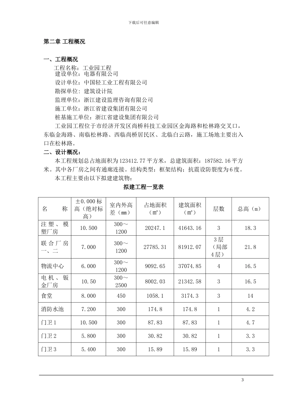 浙江厂房基础静力压桩施工方案_第3页