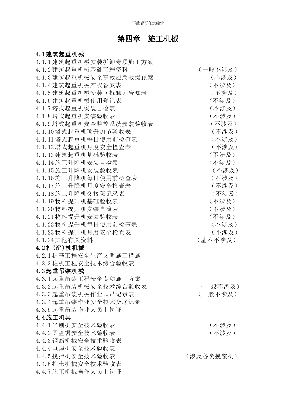 浙江省建设工程施工现场安全管理台帐之四_第3页