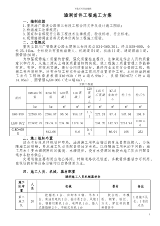 涵洞施工方案()