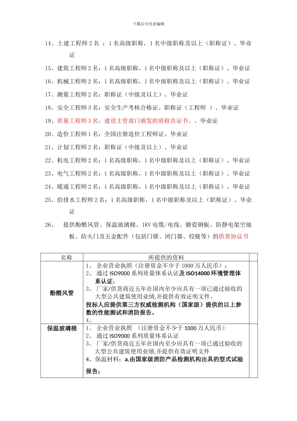 深圳地铁2号线东延段工程安装-资料清单_第3页