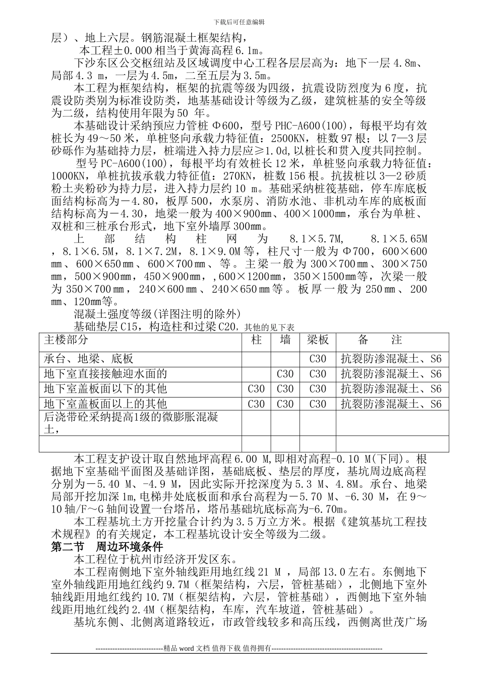 深基坑土方开挖专项施工方案-报建_第3页
