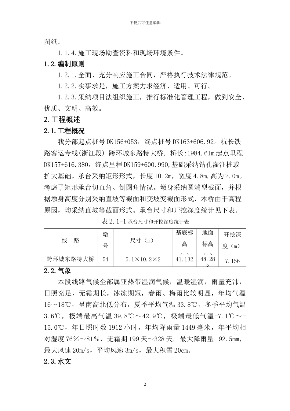 深基坑开挖施工方案(放破)_第2页