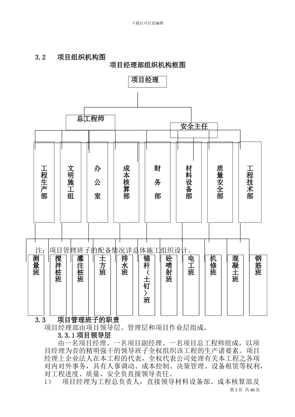 深基坑施工组织设计方案_第3页