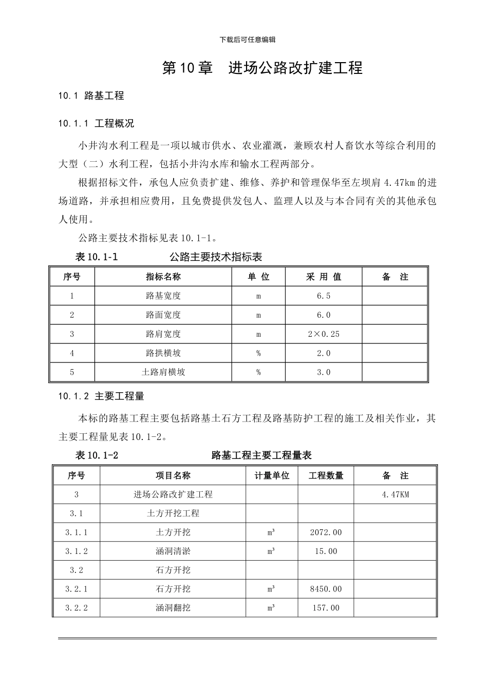 混凝土公路施工方案_第1页