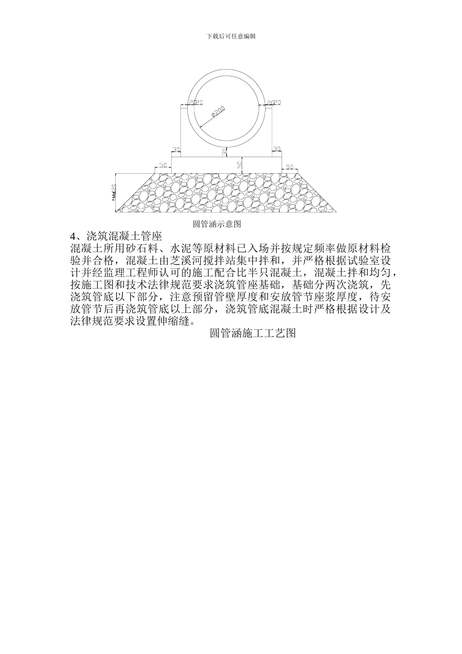 混凝土圆管涵施工方案_第2页