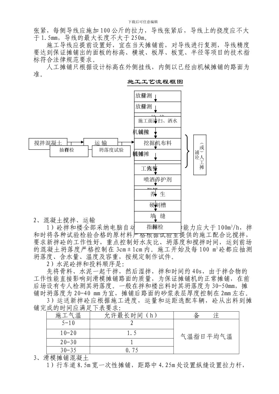 清远水泥砼路面施工方案_第3页