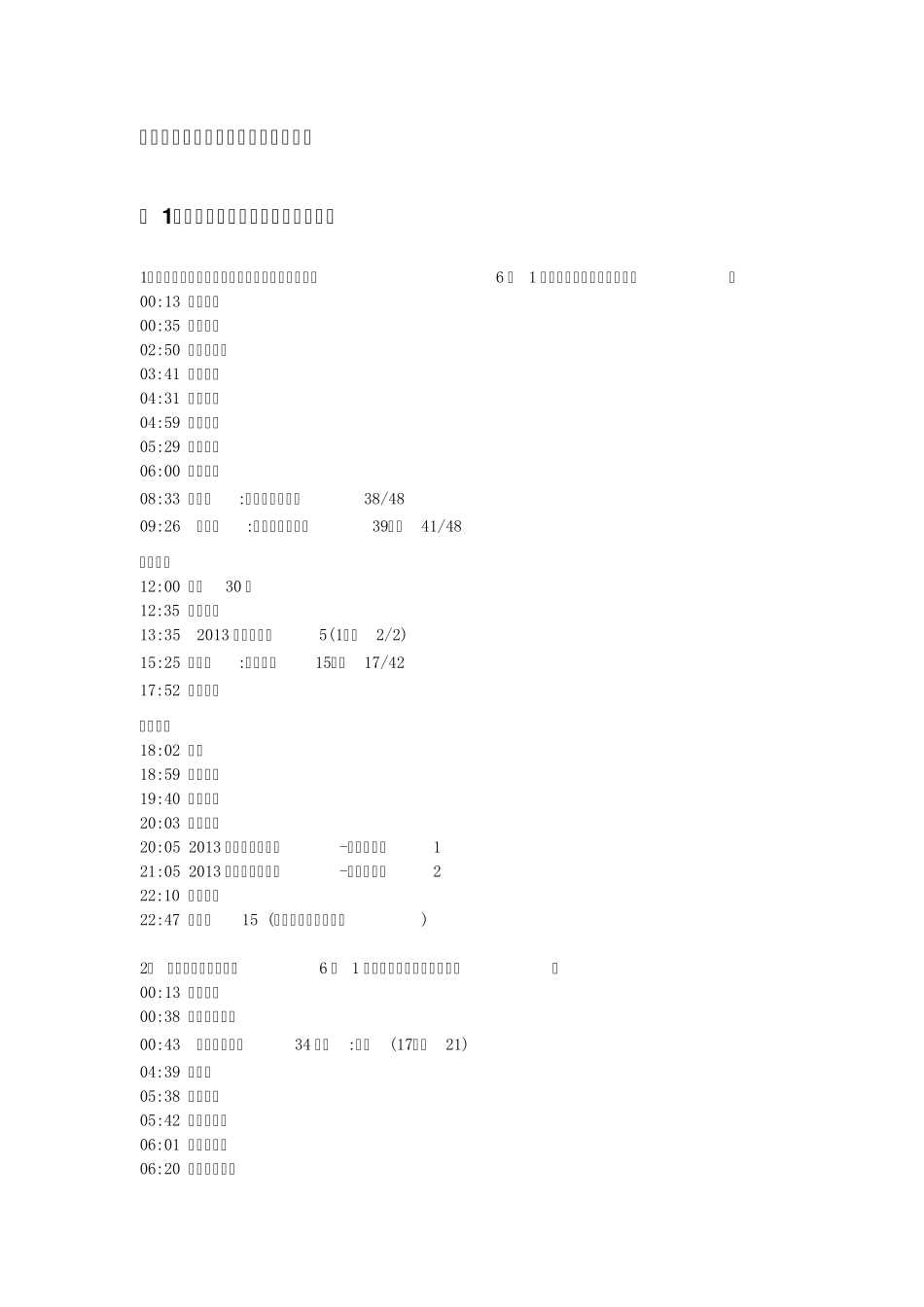 2013上半年央视及各大卫视节目编排简析_第2页