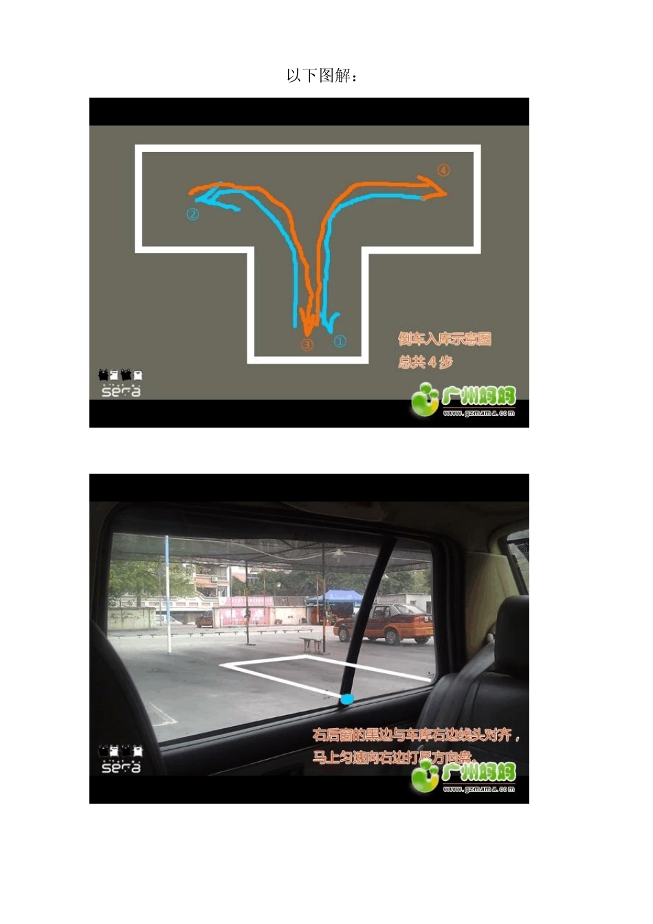 2013倒车入库技巧图解和倒库场地尺寸_第2页