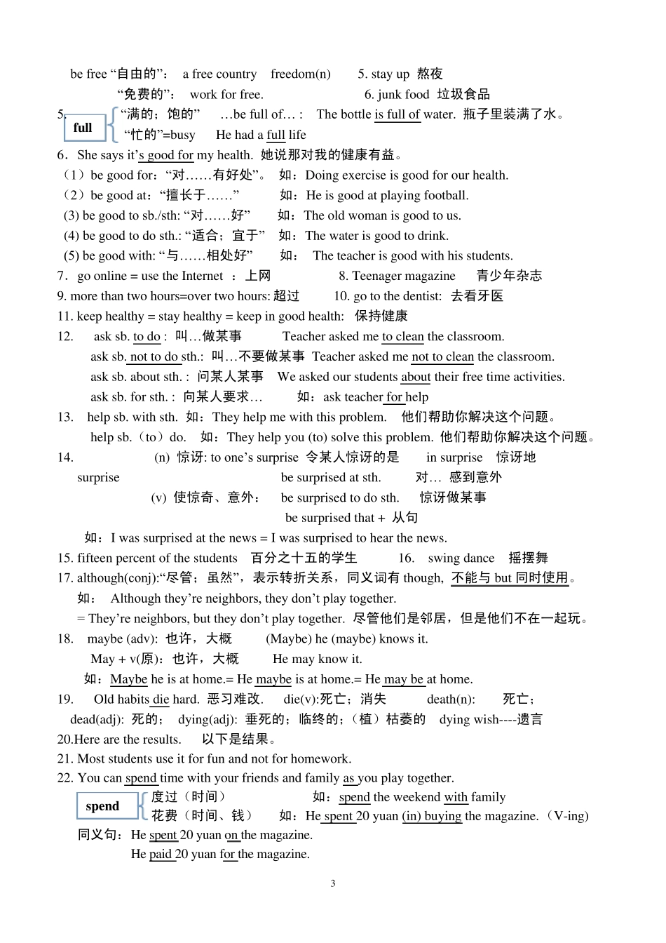 2013八上Units110单元知识点小结_第3页