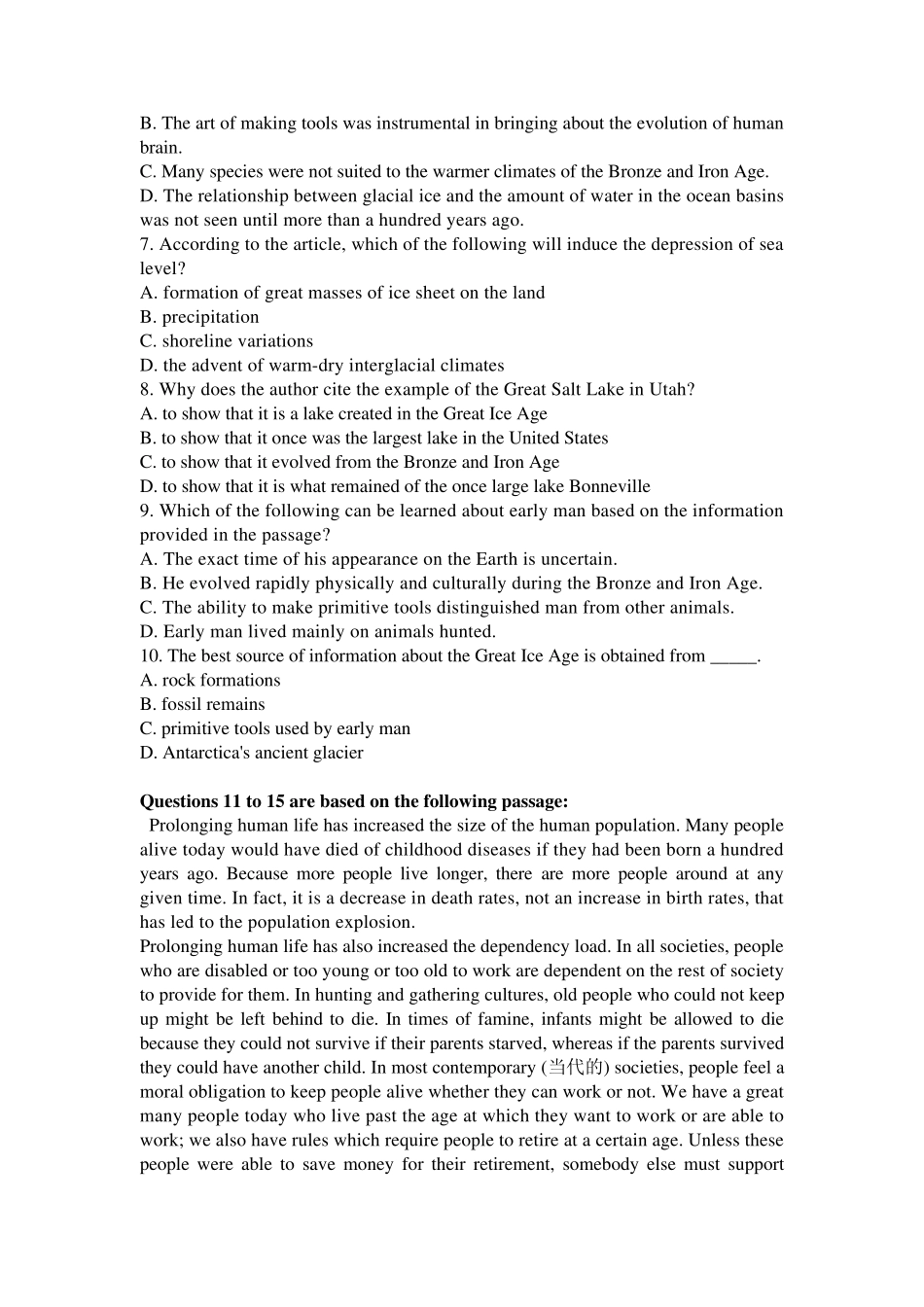 2013工商银行笔试英语真题_第3页