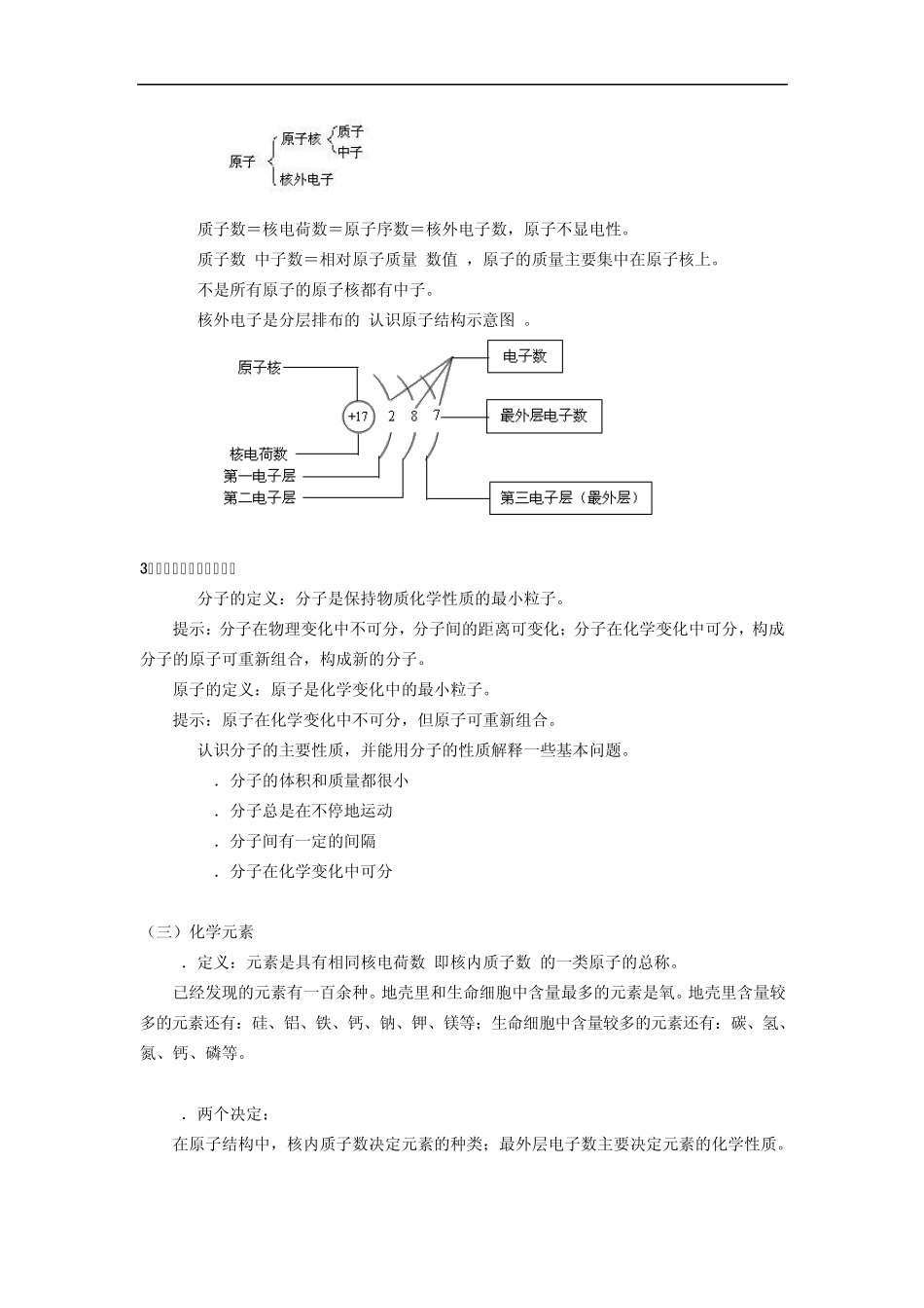 2013年中考化学物质构成的奥秘热点专题_第2页