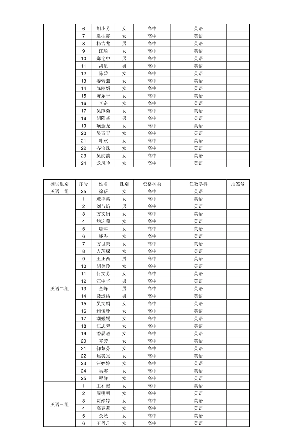 2013年安庆市高中类教师资格_2_第3页