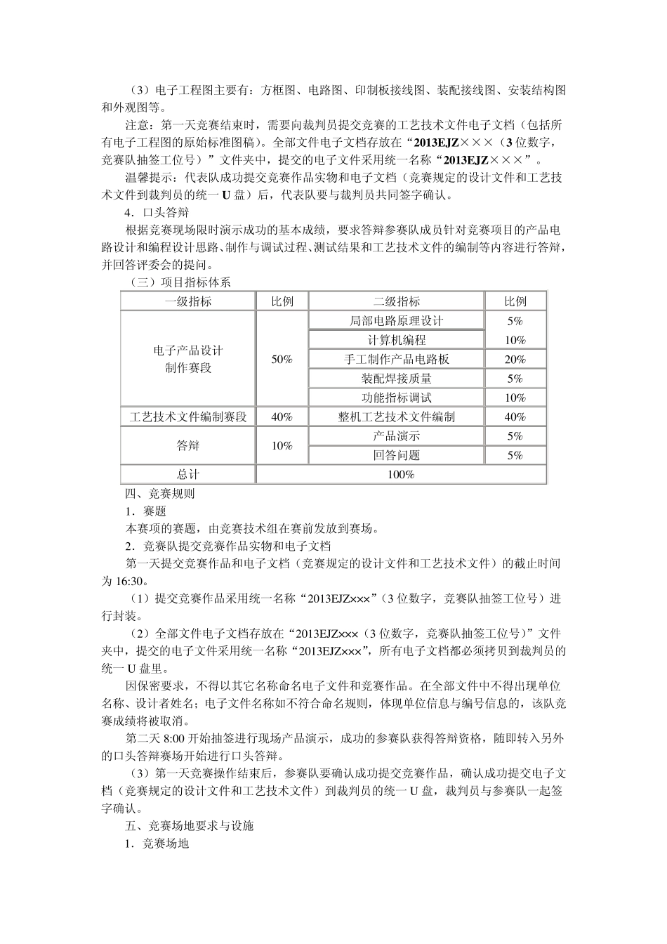 2013年安徽省职院技能赛电子产品设计及制作(高职组)竞赛规程_第2页