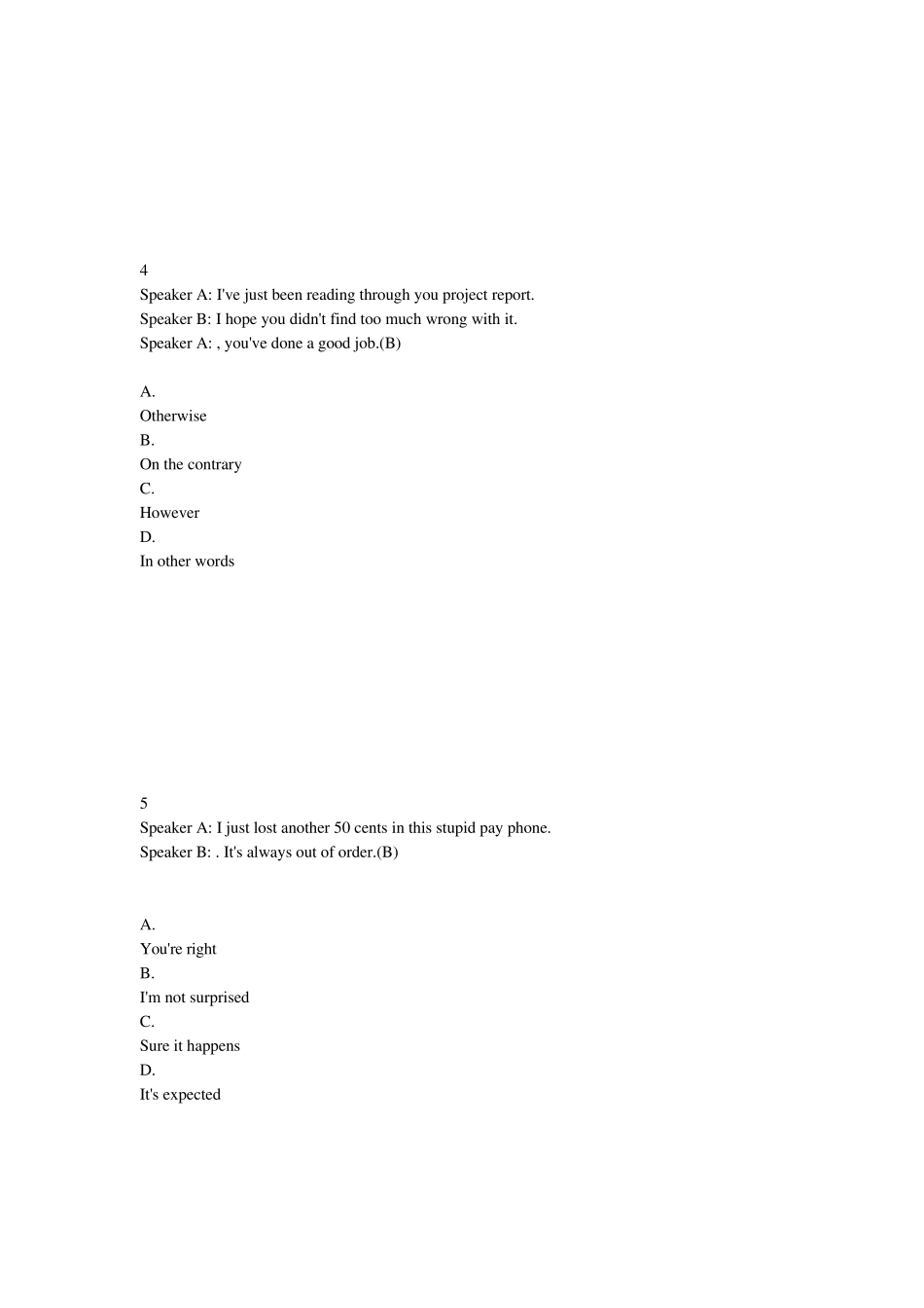 2013年成人河北学士学位英语考试答案115712.9066_第3页