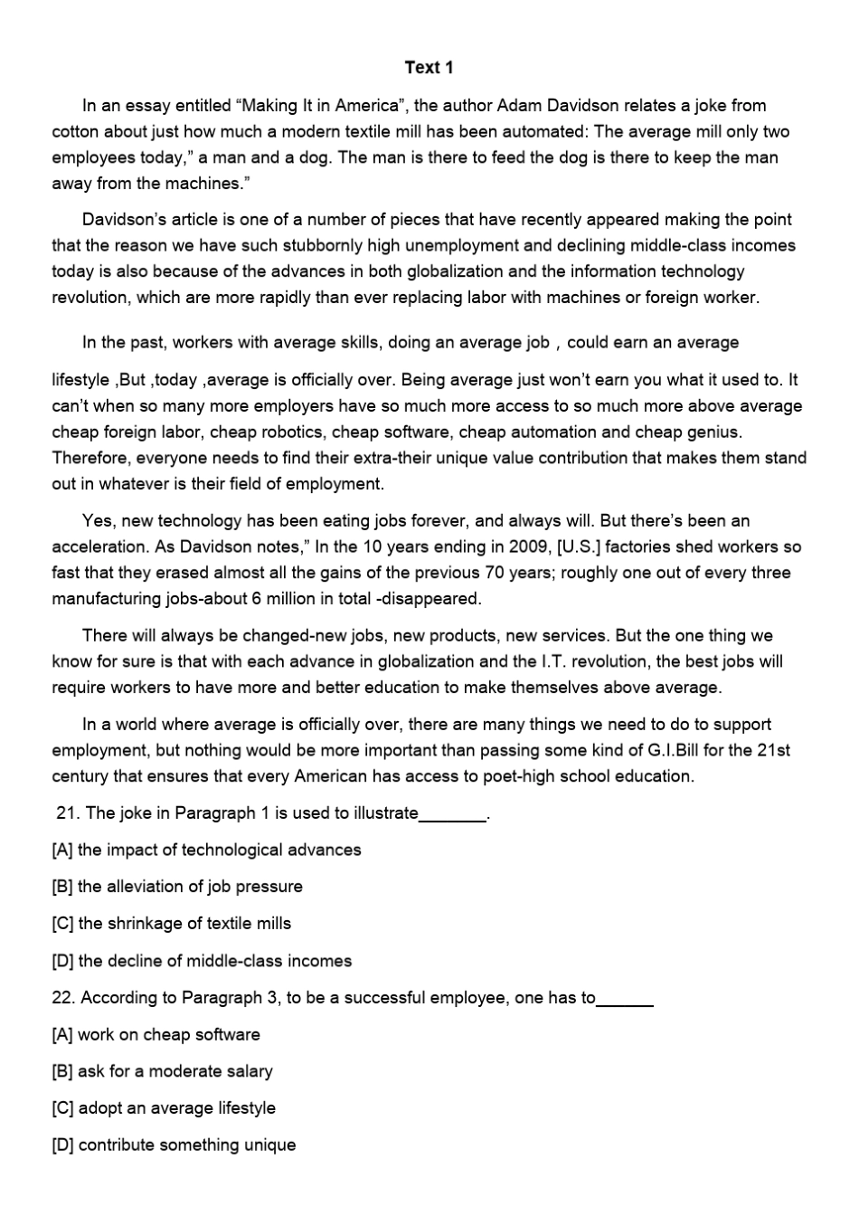 2013考研英语二真题及答案解析_第3页