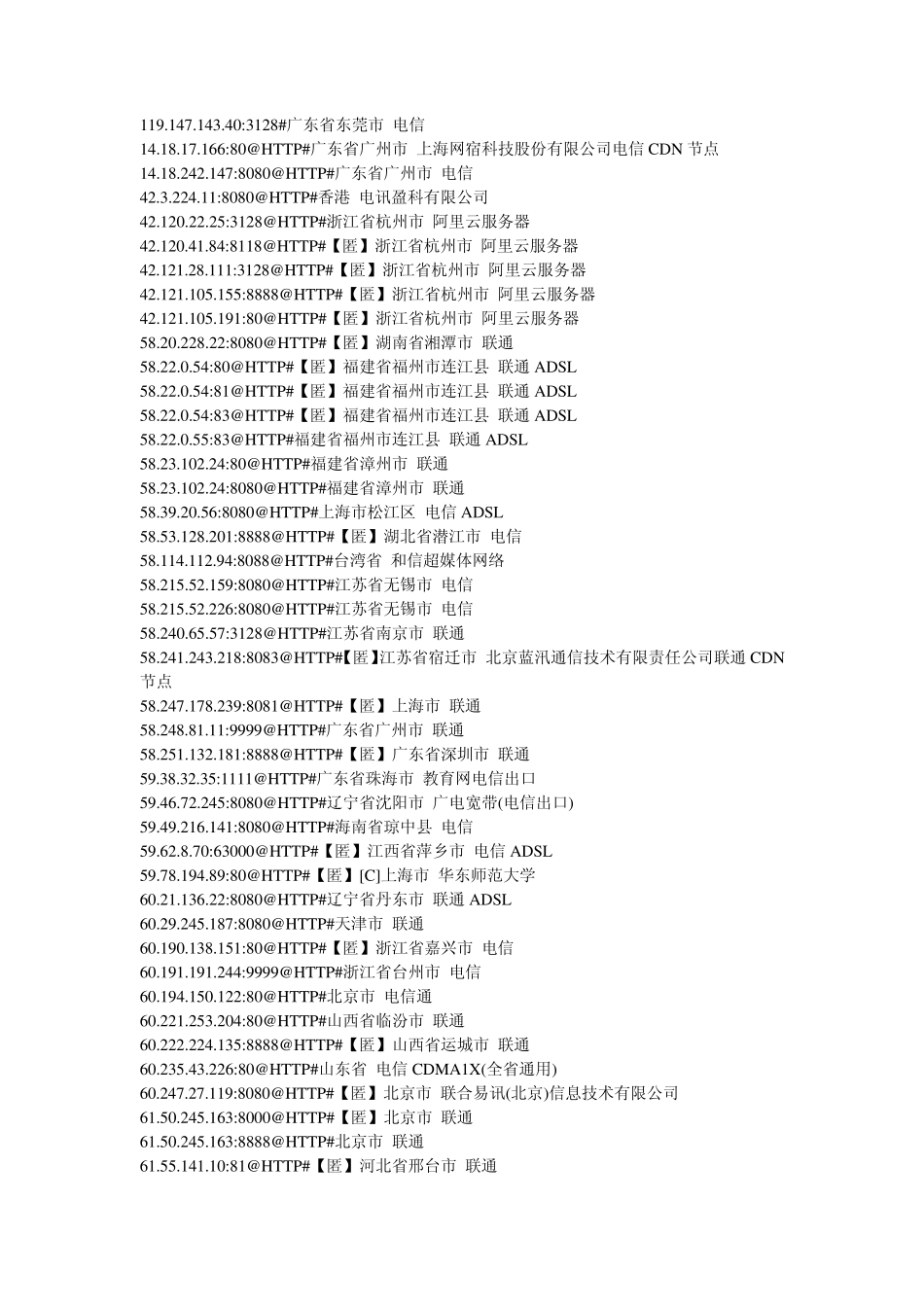 20140419代理服务器IP_第1页