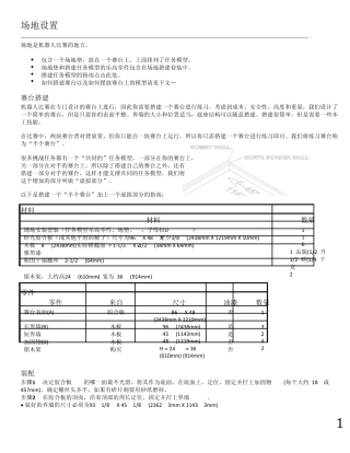 2014FLL自然之怒场地