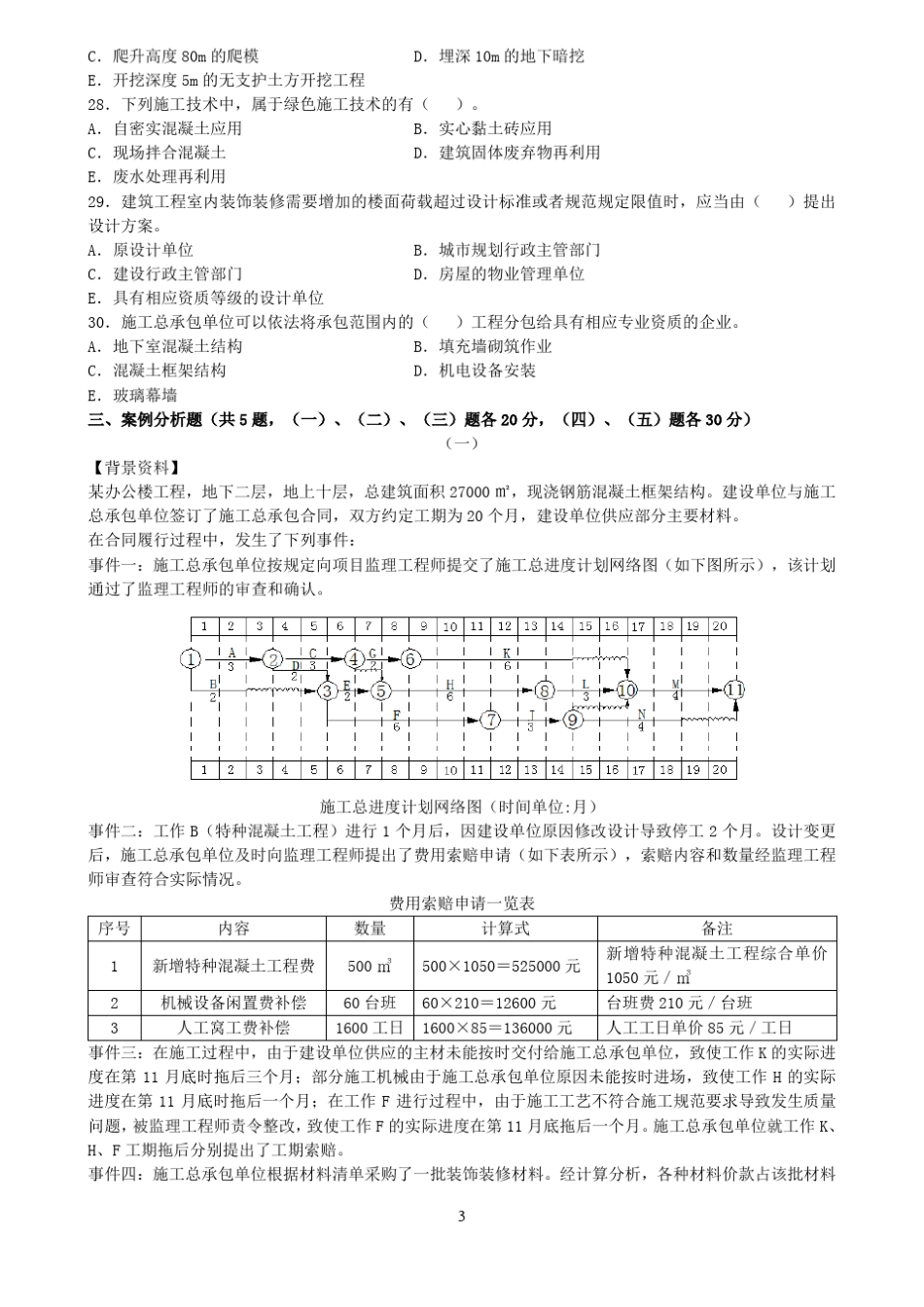 2014一建《建筑》真题及解析_第3页
