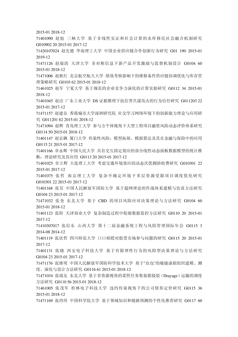 2014国家自然科学基金管理学部资助课题_第2页