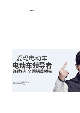 2014年十大品牌电动车排名