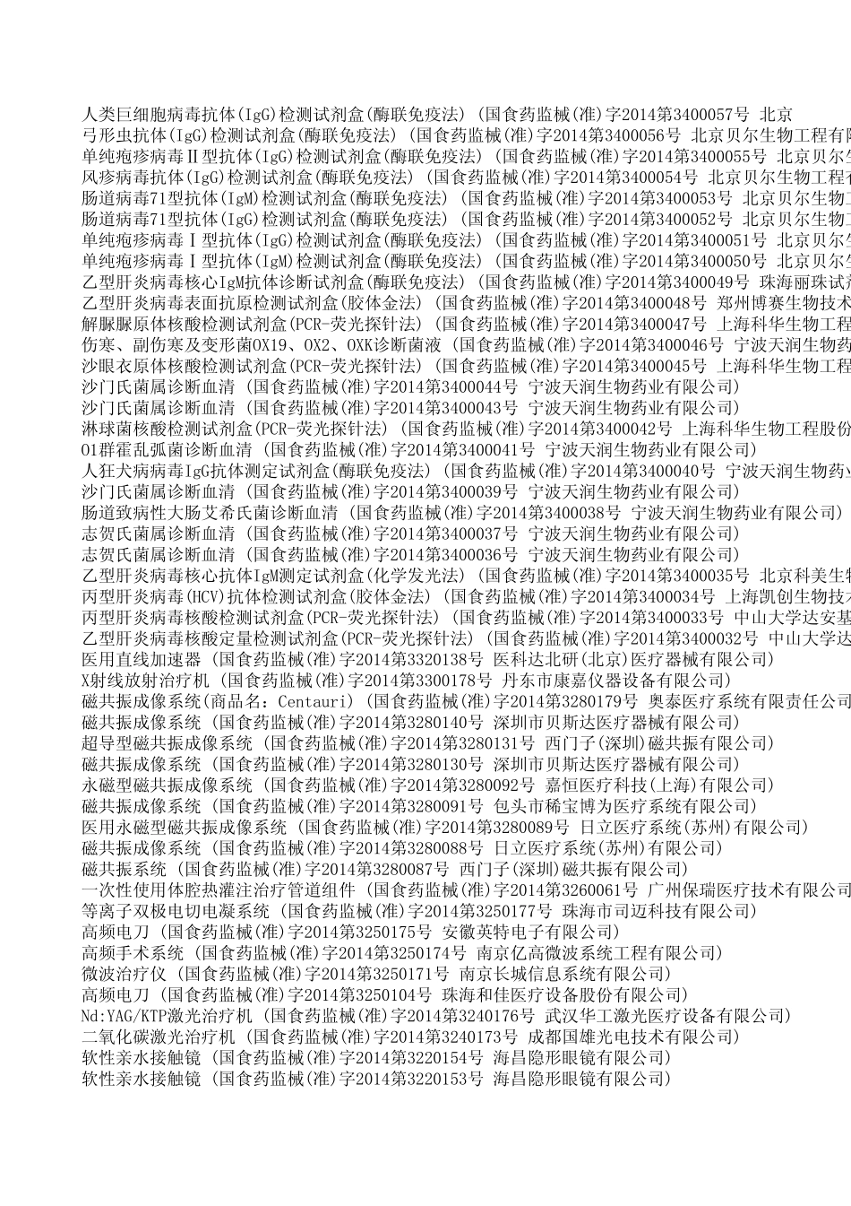 2014年国产器械(3月更新)_第3页