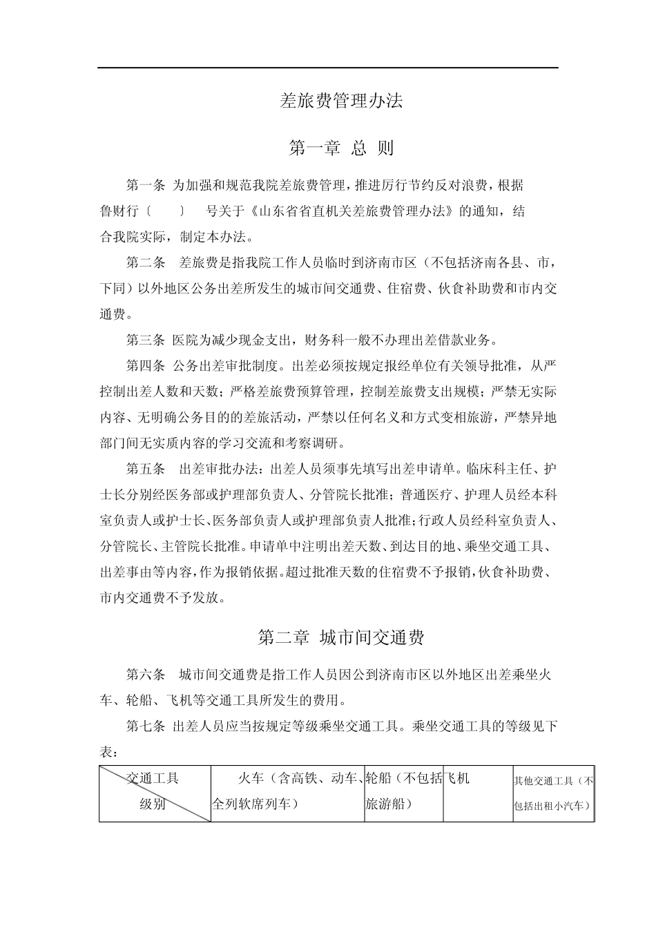 2014年差旅费标准_第1页