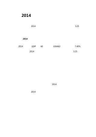 2014年度中国旅游业分析报告
