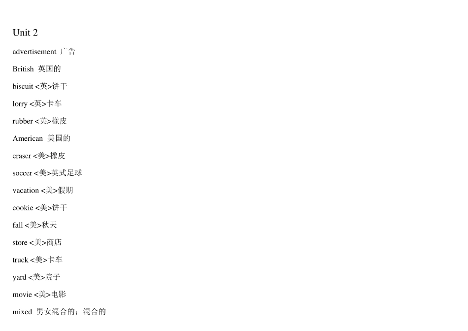 2014最新苏教译林八年级上册英语词汇(带音标)表_第3页