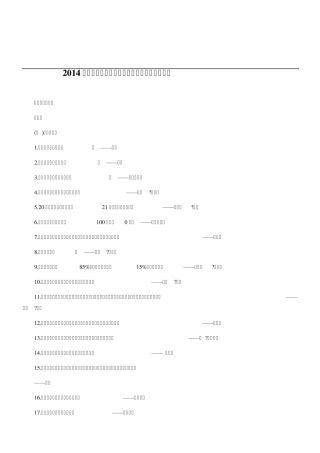 2014高考作文素材库：考场作文资料速记(质量)