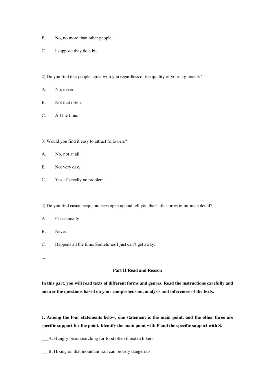 2015“外研社杯”全国英语阅读大赛样题_第2页