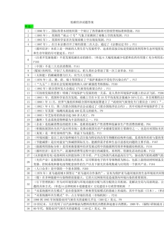2015低碳经济考试答案