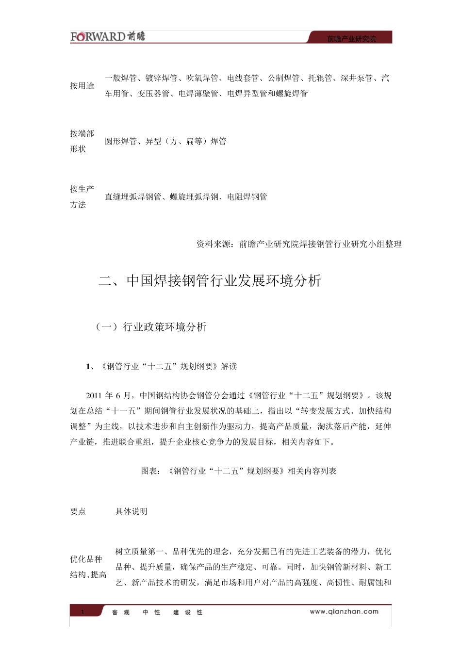 2015年中国焊接钢管行业现状及其前景预测分析_第2页