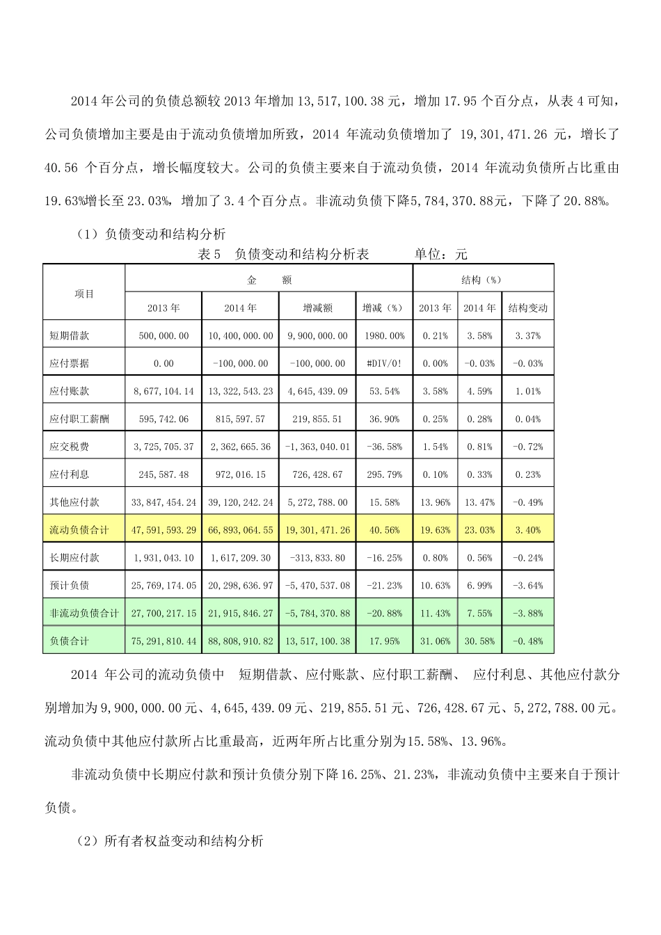 2015年财务分析报告公司五年发展战略_第3页