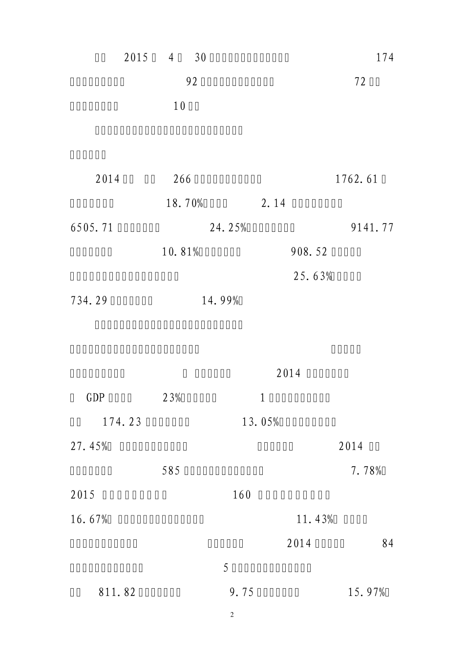 2015浙江省境内上市公司情况_第2页