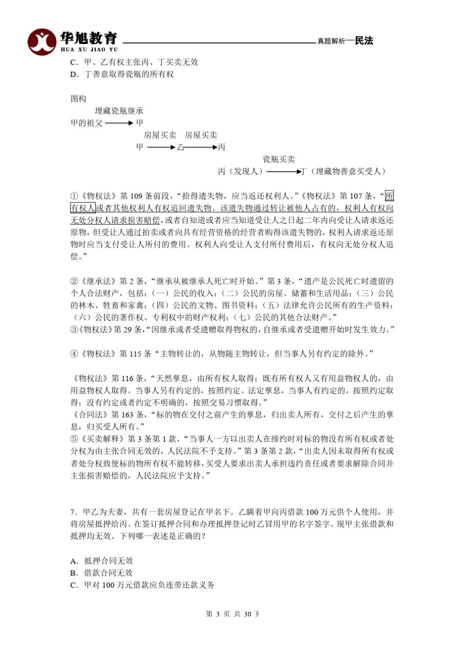 2015真题解析民法——方志平_第3页