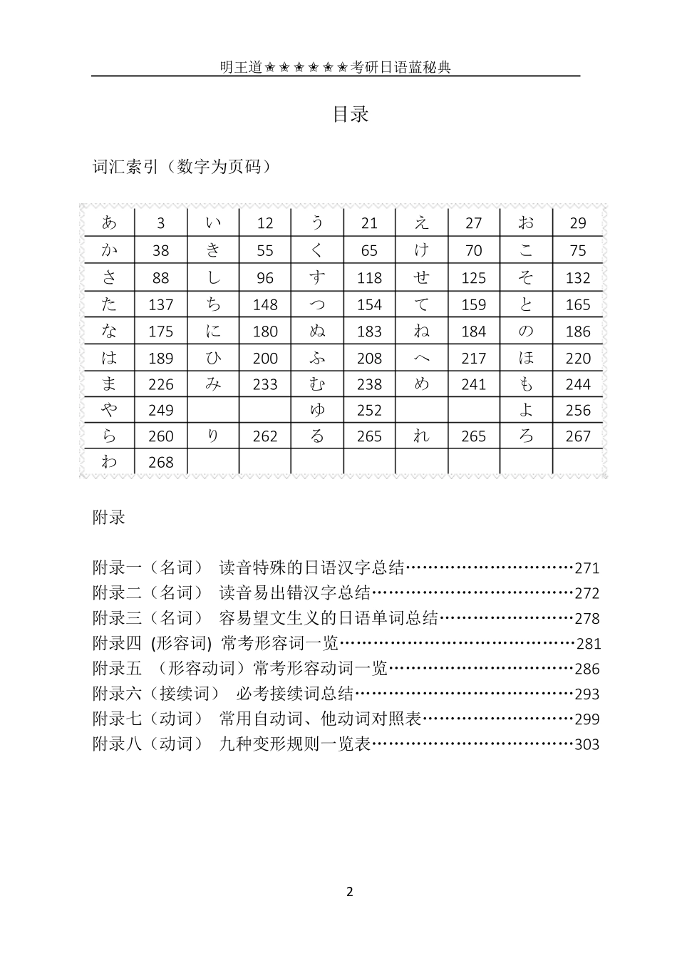 2015考研日语大纲容易望文生义的日语单词汇总_第2页